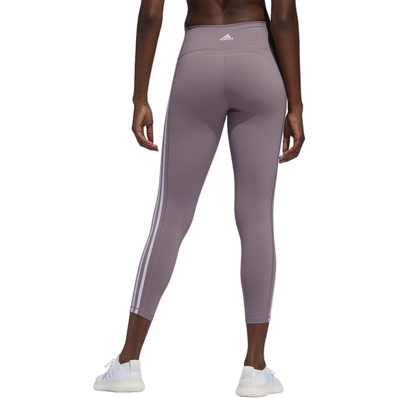 adidas High Waist 7/8 Tight leggings XL Lavender - Picture 4 of 13